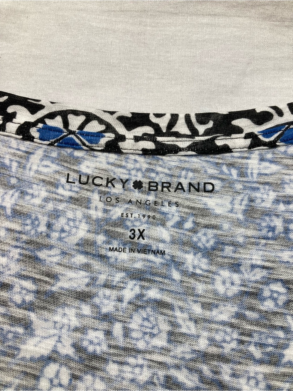 Lucky Brand Tapestry Shirt, Women’s size 3X - Picture 2 of 5